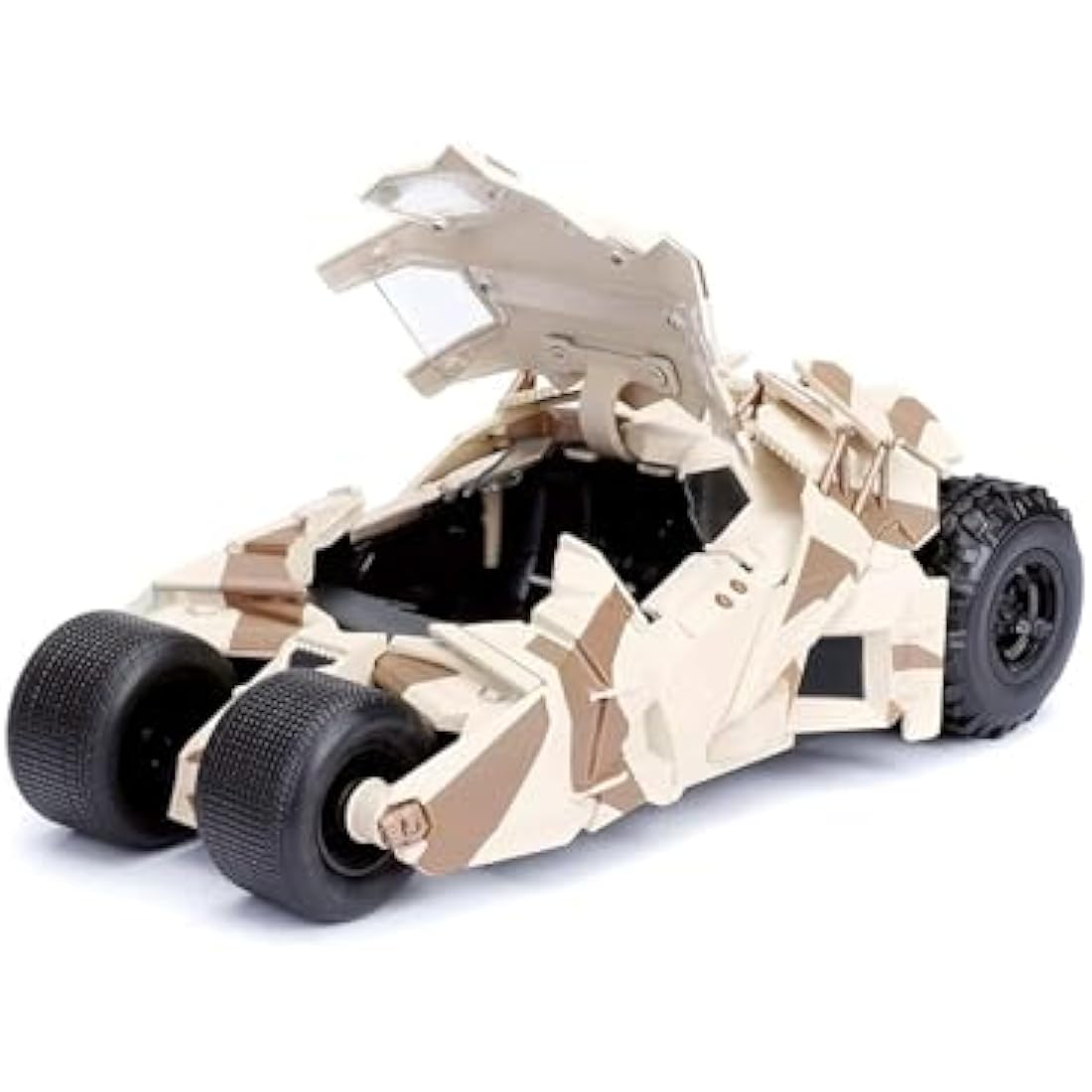 Jada Toys Batmobile Tumbler Camo 1:24 Die-Cast Model Car with Figure