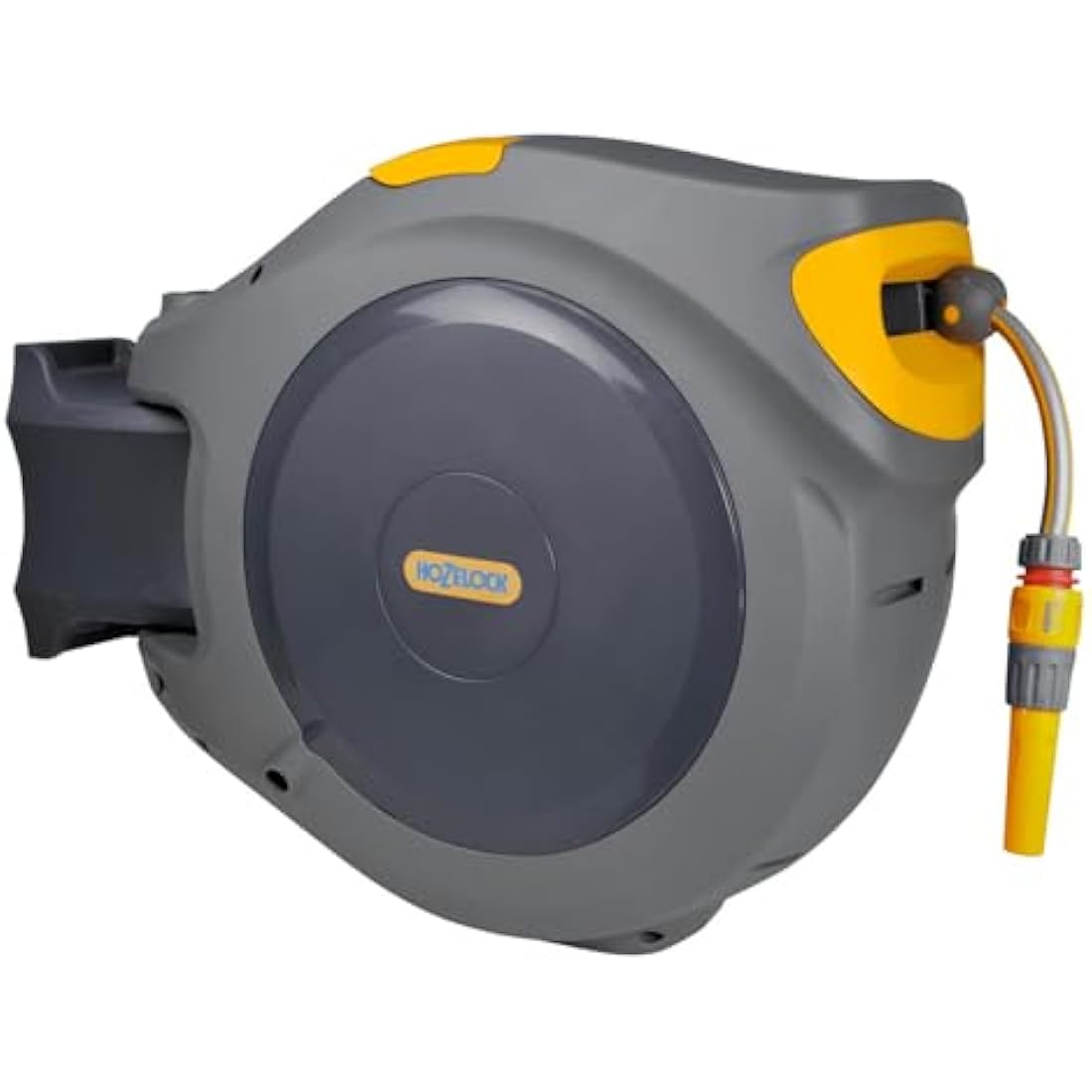 Hozelock Auto Reel Wall-Mounted 40m Garden Hose – Auto-Rewind System