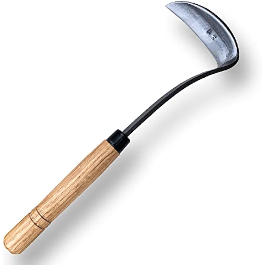 SHANFEEK Japanese Hand Weeding Hoe – Carbon Steel Garden Tool with Wood Handle