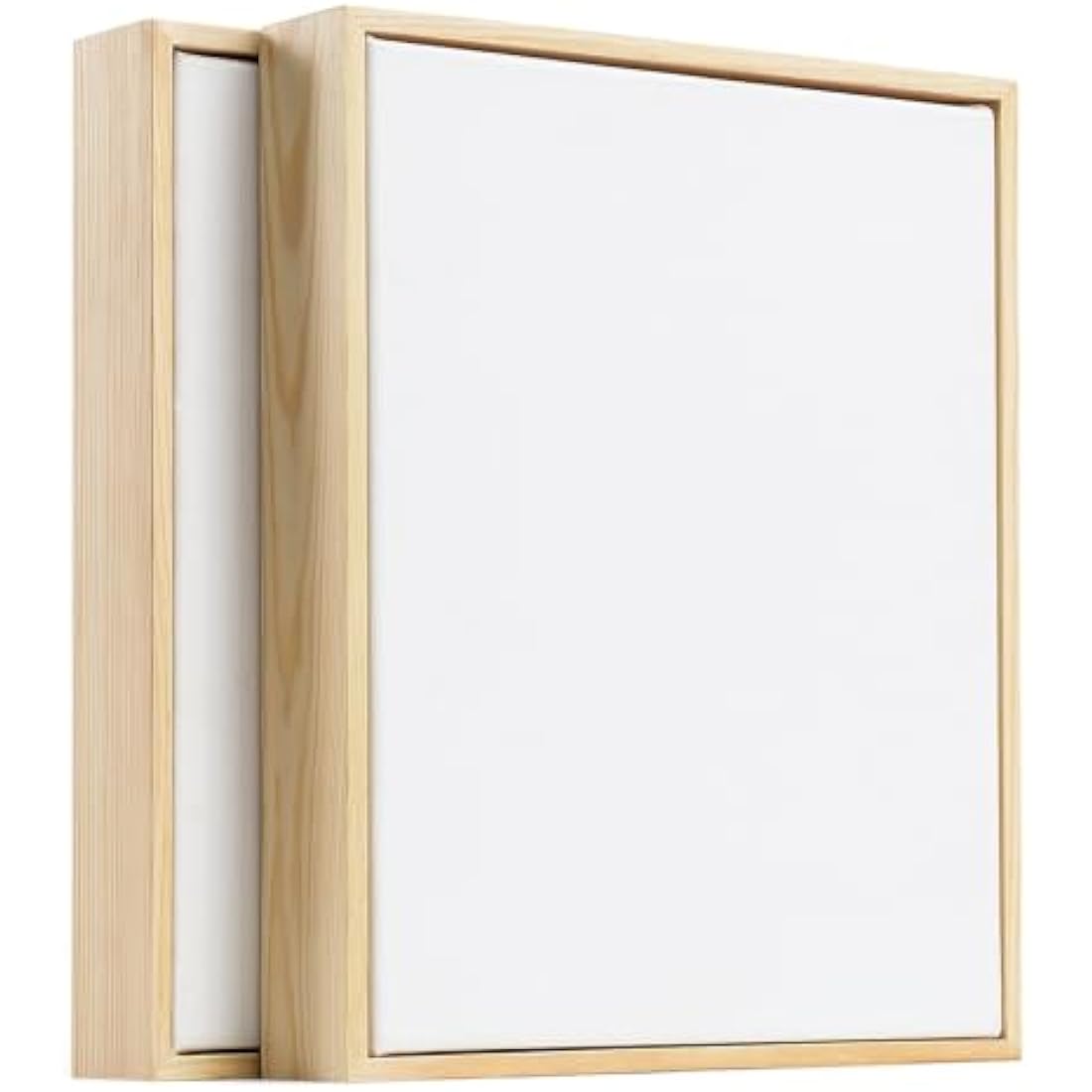 Jolof Store Stretched Linen Canvas with Pinewood Frame - 24x30cm (2 Pack)