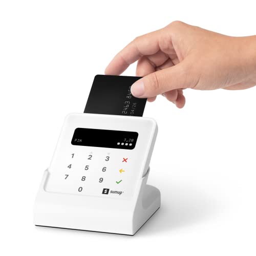 SumUp Air Card Reader & Charging Station – Portable Contactless POS