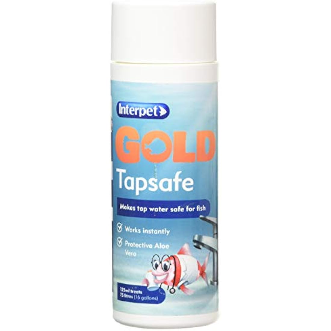 Interpet Gold Tapsafe Water Conditioner for Goldfish Tanks - 125ml