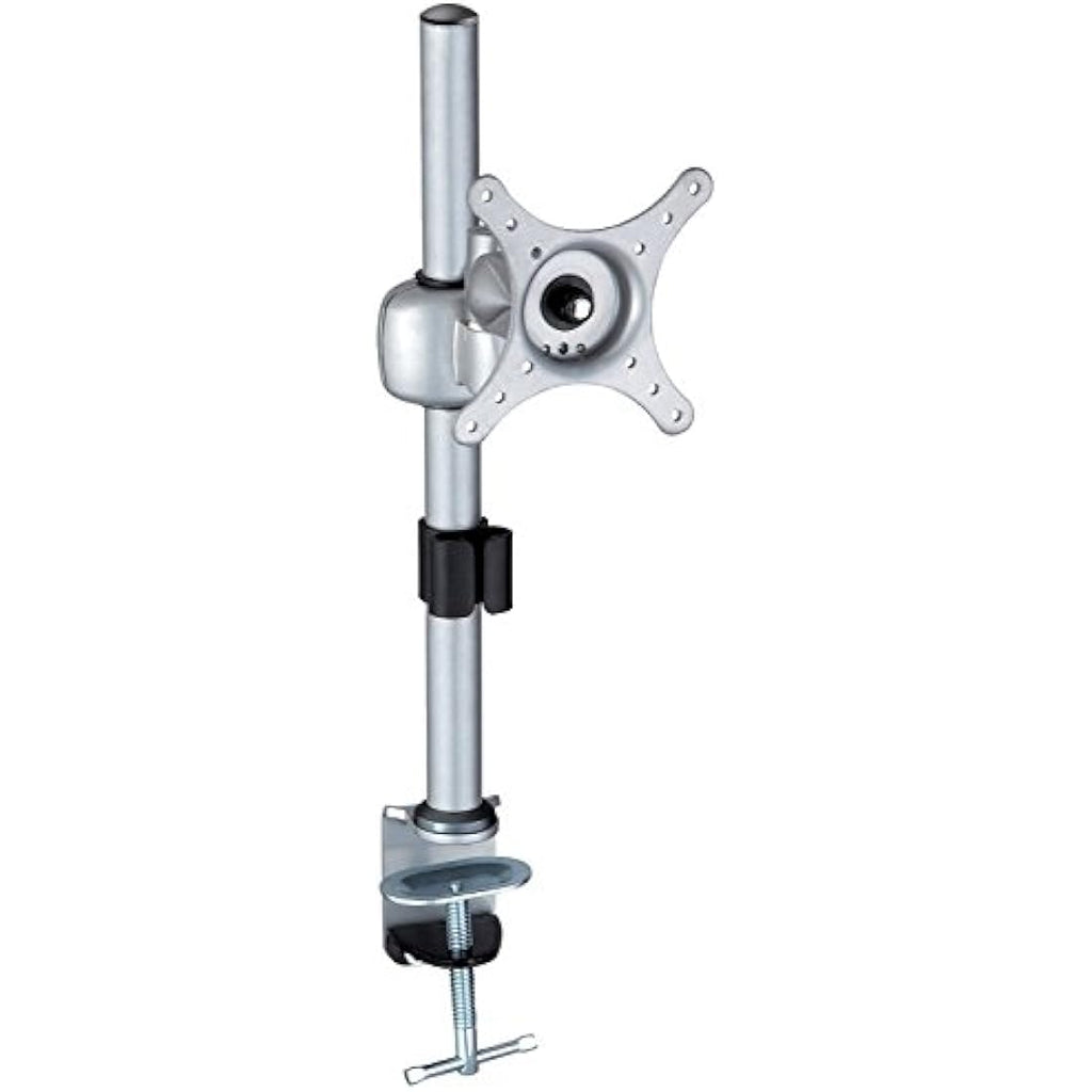 Allcam MDM01 Single Monitor Arm Stand | 17-27" VESA Desk Mount – Silver