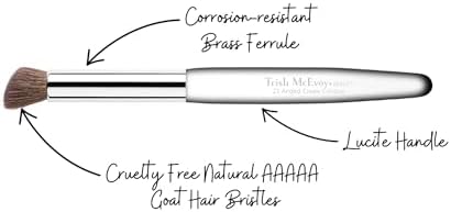 Trish McEvoy Brush 23 Angled Crease Contour Eye Makeup Applicator