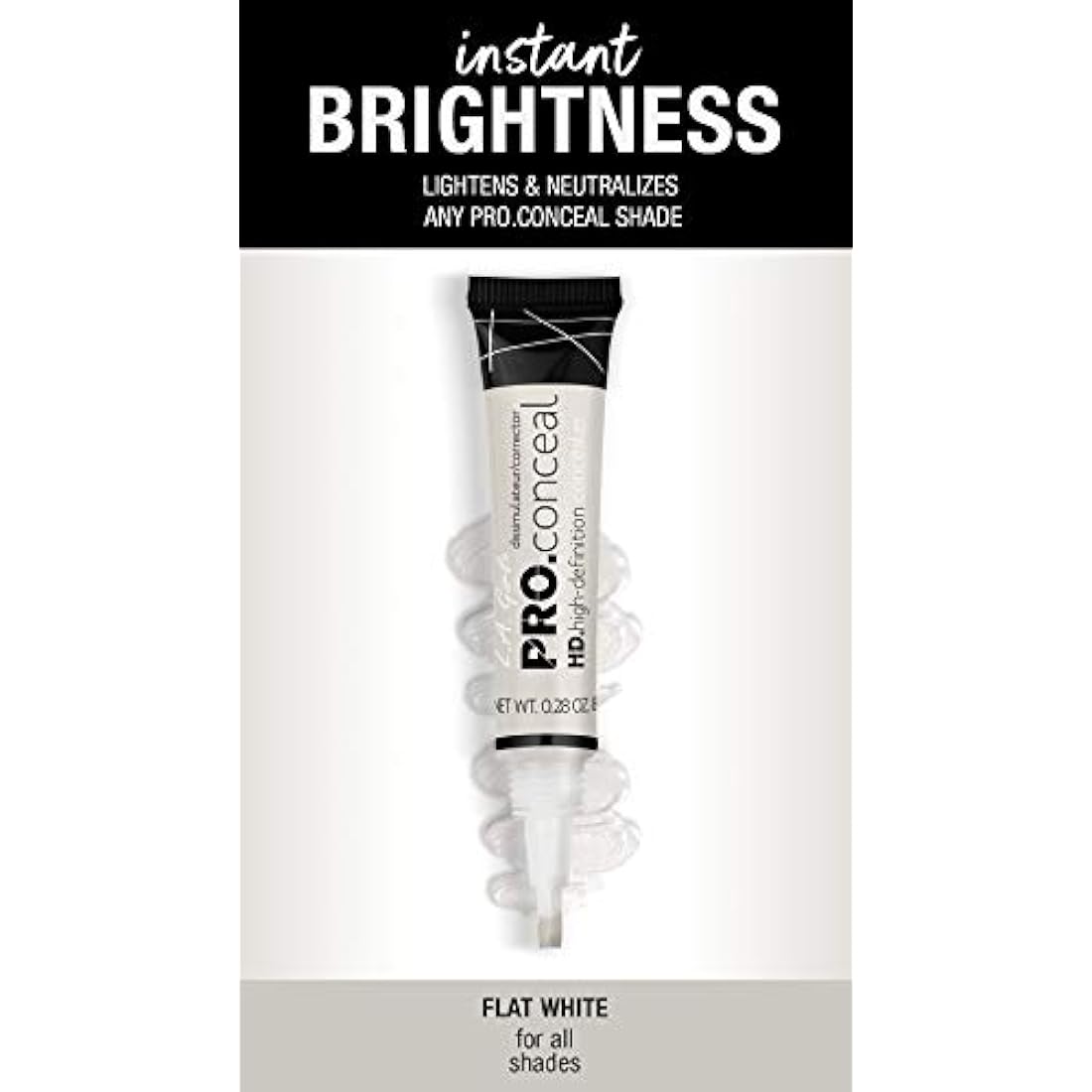 L.A. Girl Pro Conceal HD High Definition Concealer – Flat White Corrector 8g