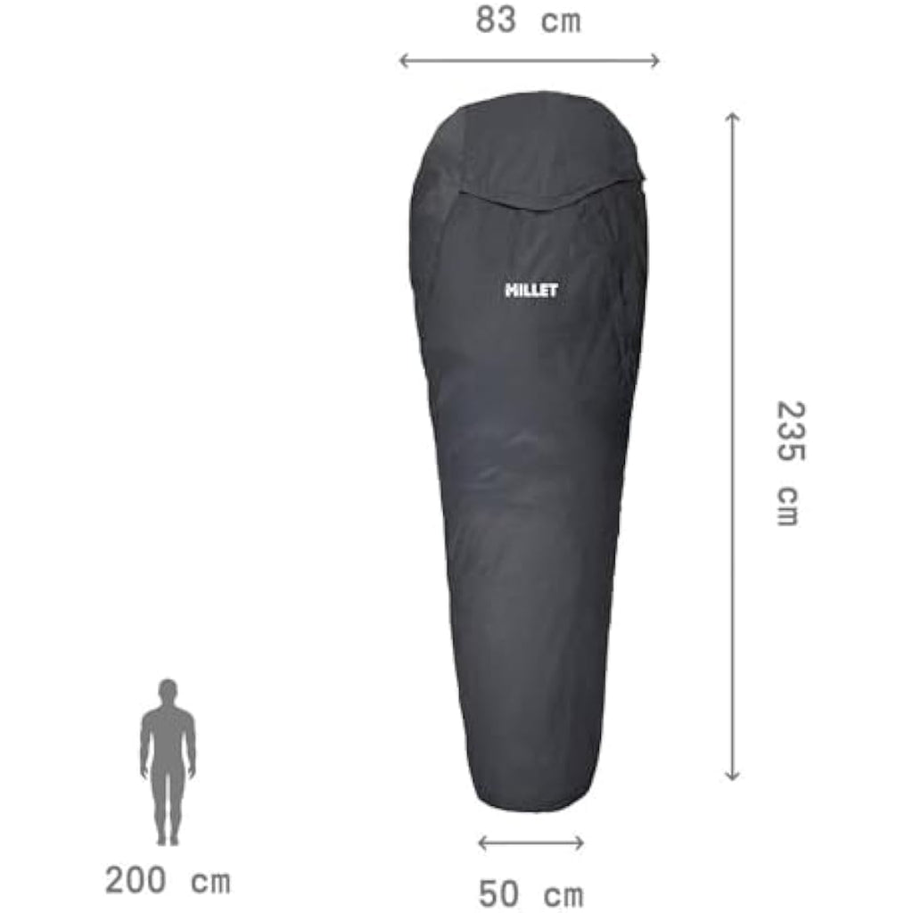 Millet Bivybag Waterproof Sleeping Bag Cover – Grey Ultralight