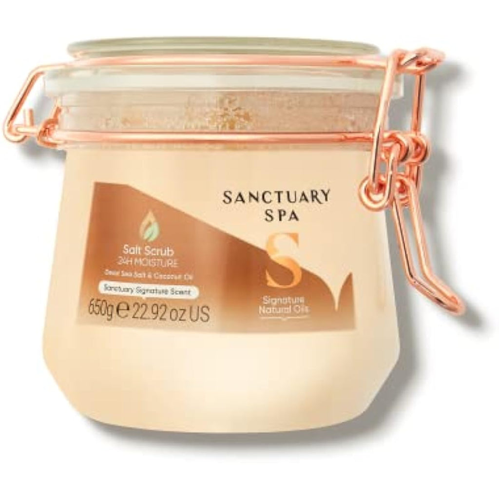 Sanctuary Spa Dead Sea Salt Body Scrub with Coconut Oil - 650g