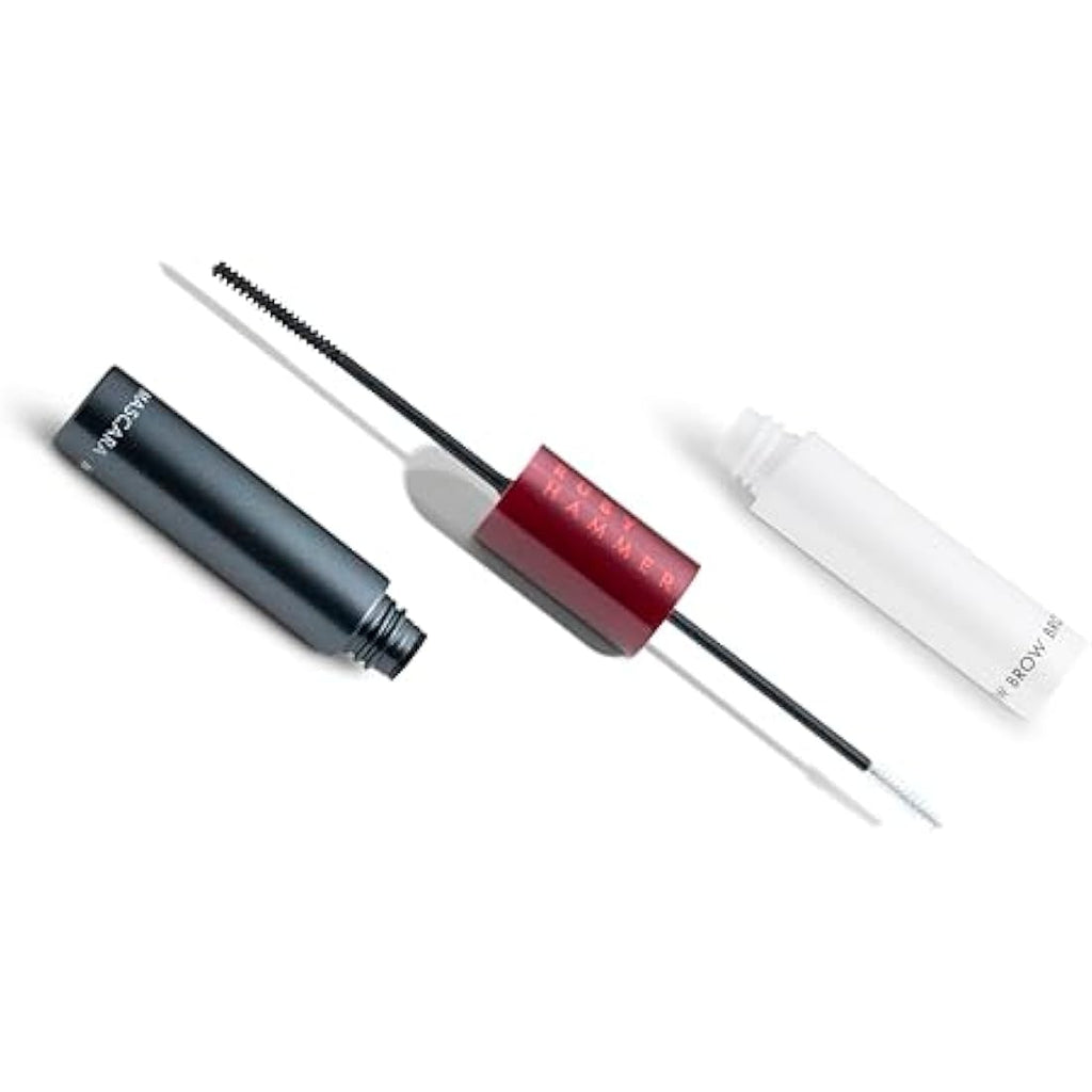 Ruby Hammer Mascara & Brow Duo – Tubing Formula with Peptides