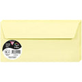 Clairefontaine Pollen Canary Envelopes - DL 120gsm Adhesive Strip (20 Pack)