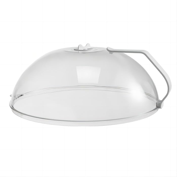 Jolof Store Microwave Splatter Cover – BPA-Free Plastic Lid with Handle