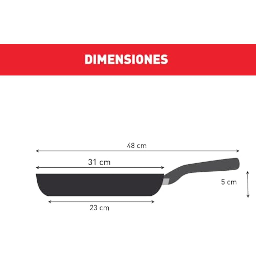 Tefal Titanium Essential Non-Stick Frying Pan – 30cm Metal Safe