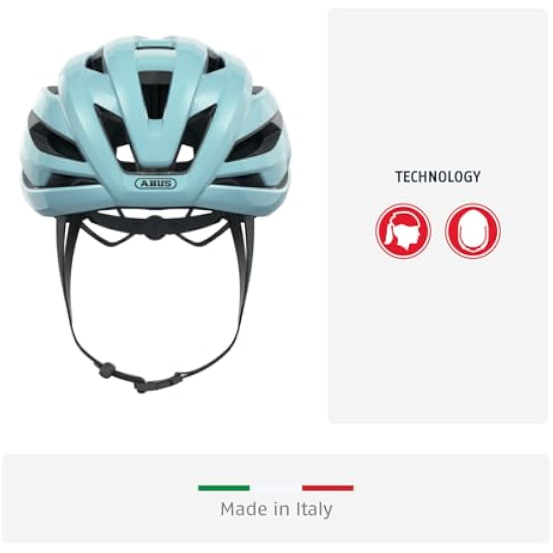 ABUS StormChaser Road Bike Helmet – Lightweight Vented Cycling Helmet