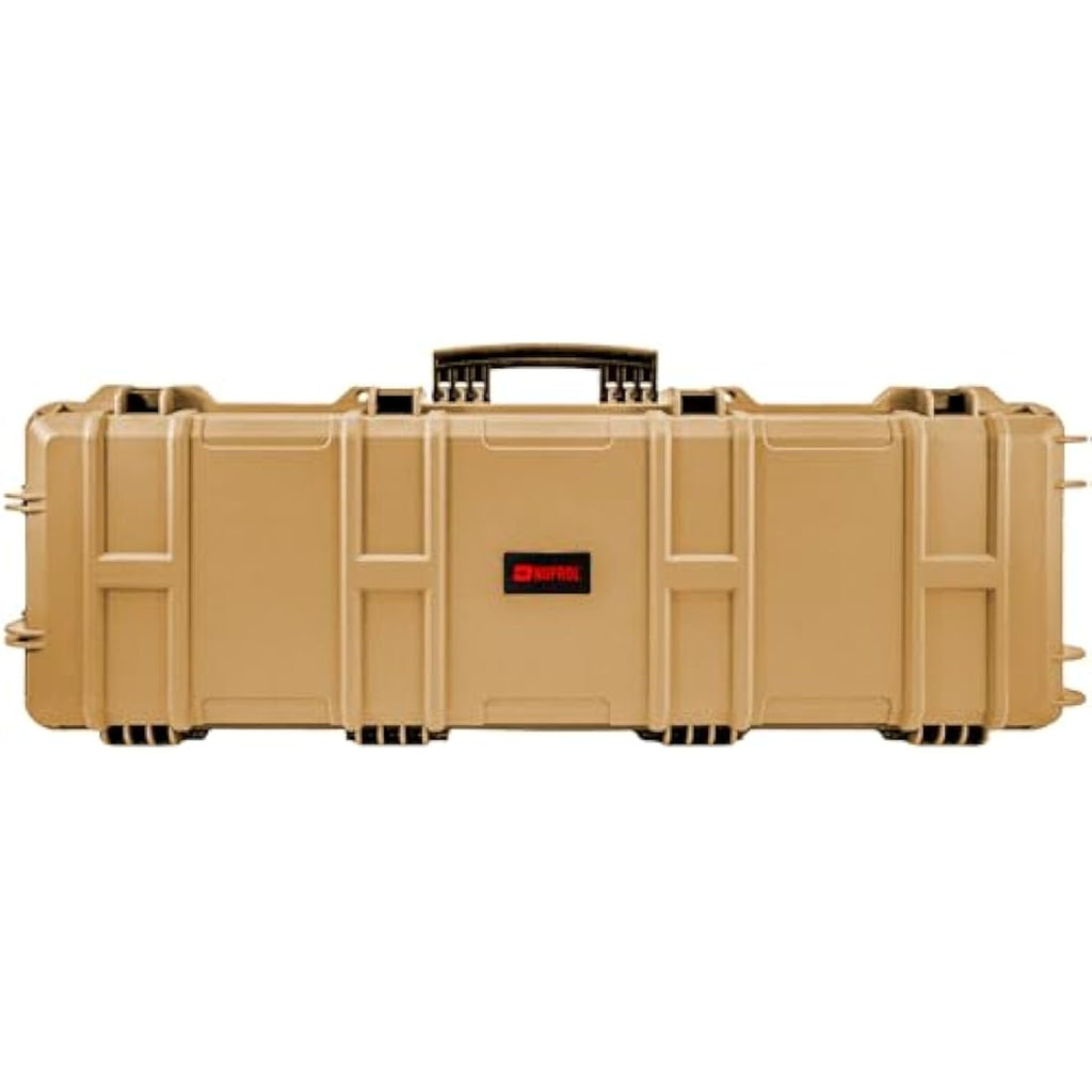 NUPROL Large Wheeled Hard Rifle Case with Pick and Pluck Foam | IP67
