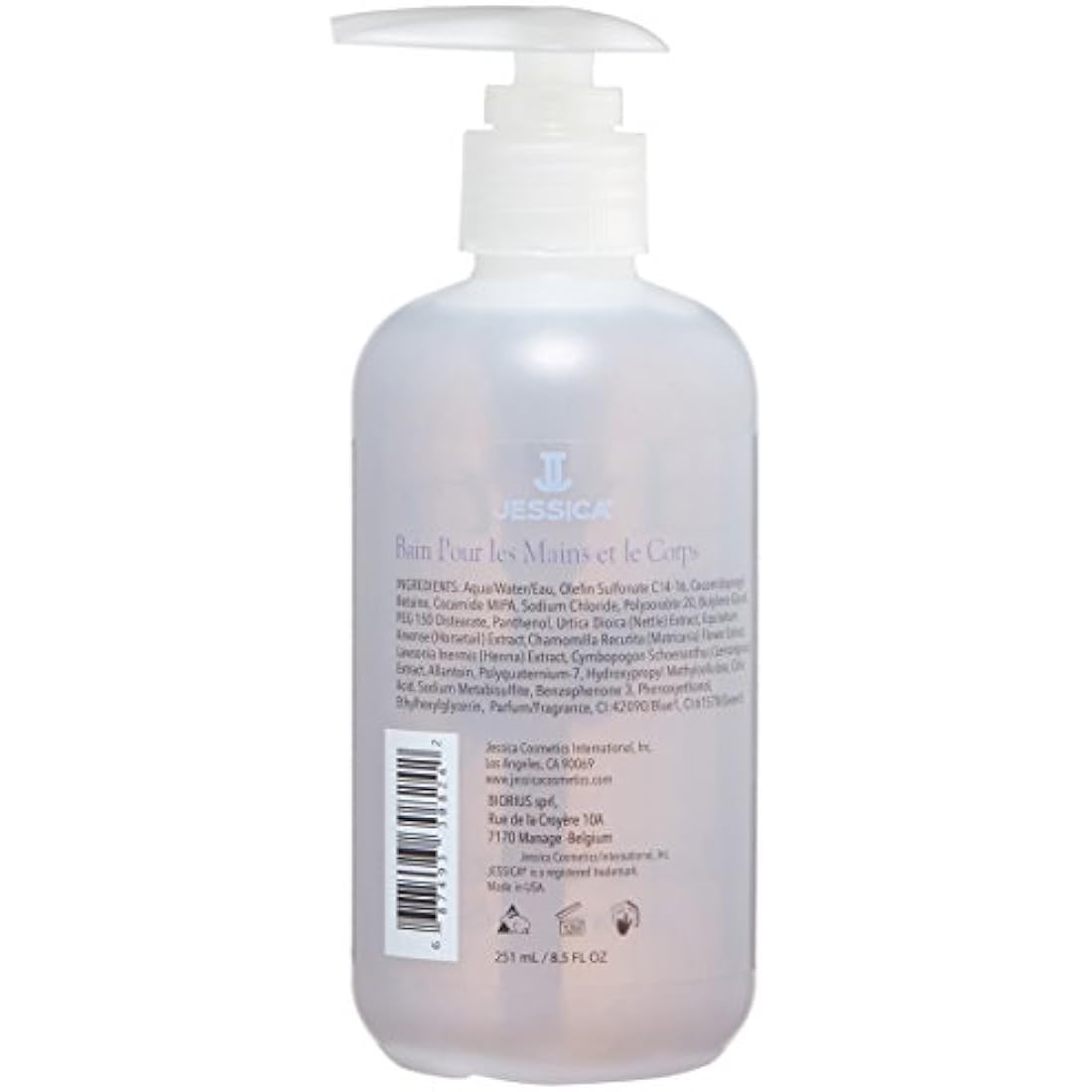 Jessica Lavender Jojoba Body Wash – Moisturizing Bath & Shower Gel