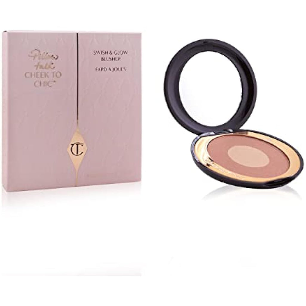 Charlotte Tilbury Cheek to Chic Powder Blush – Pillow Talk Luxury Makeup