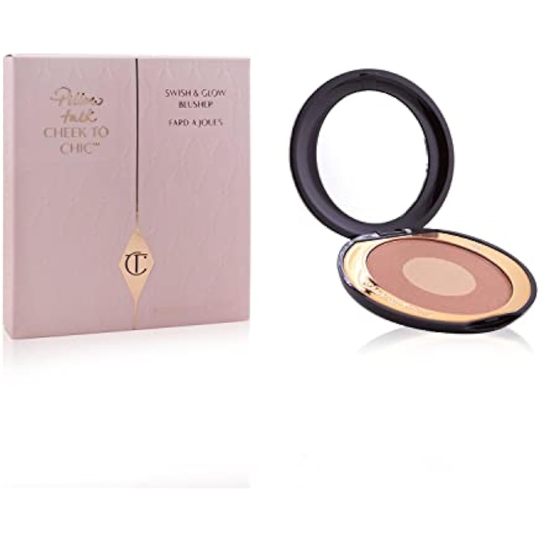 Charlotte Tilbury Cheek to Chic Powder Blush – Pillow Talk Luxury Makeup