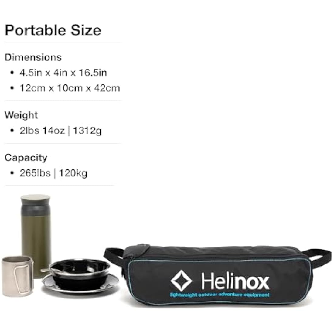 Helinox Swivel Chair – Lightweight 360° Rotating Camping Chair