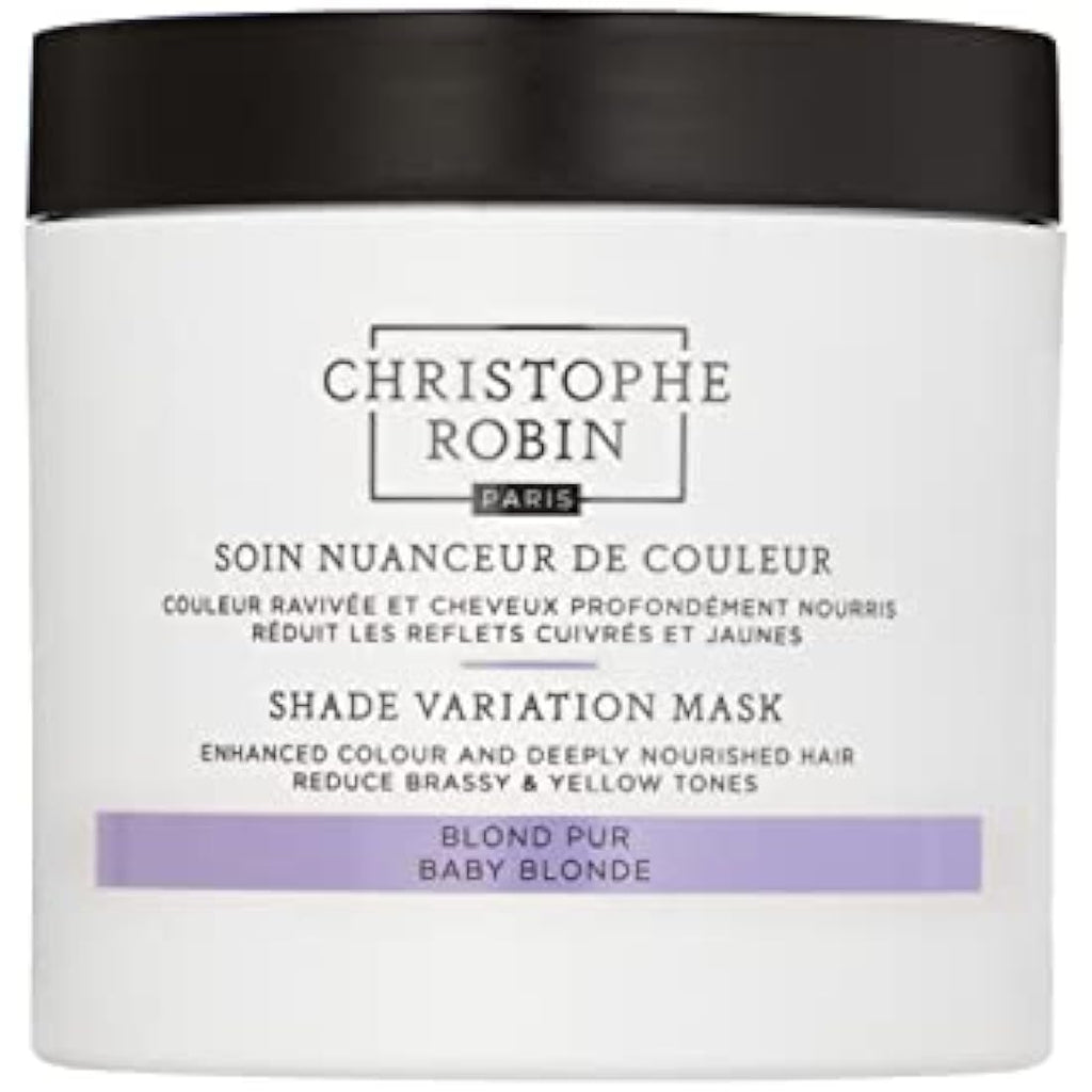 Christophe Robin Baby Blond Shade Variation Mask – Color Reviving Treatment