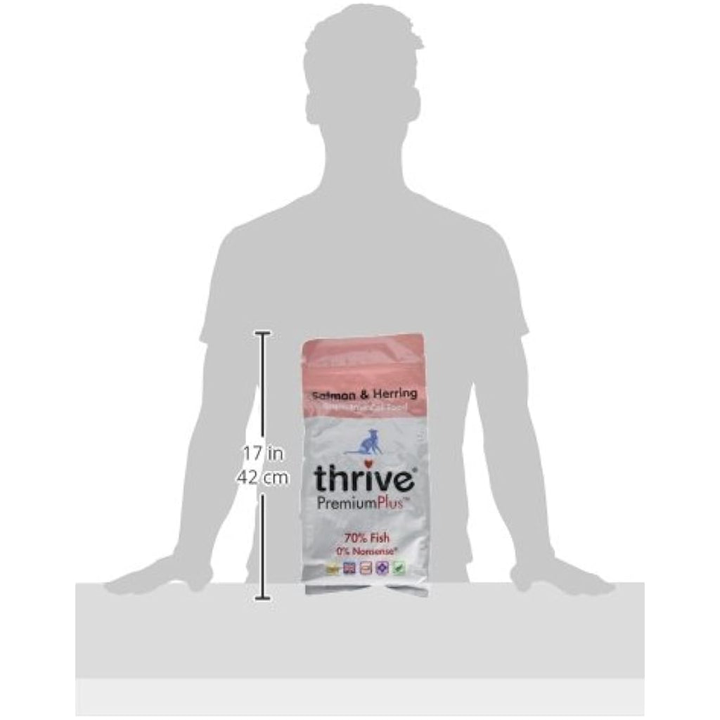 Thrive PremiumPlus Grain-Free Cat Food – Salmon & Herring – 1.5kg