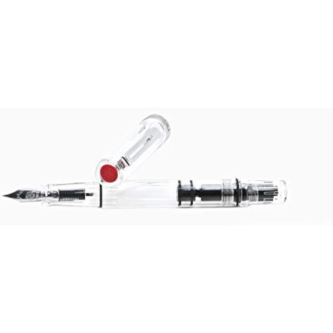 Twsbi ECO-T Fountain Pen – Clear Transparent Body – Broad Steel Nib
