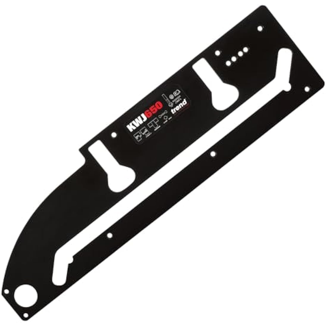 Trend KWJ650 Kitchen Worktop Routing Jig – 650mm Peninsular Cut