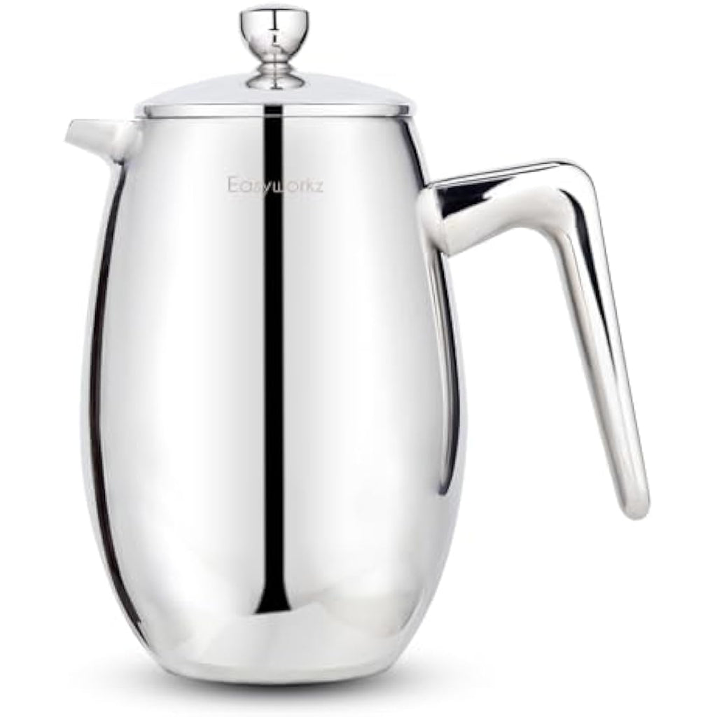 Easyworkz Nando French Press | 700ml Double Wall Stainless Steel