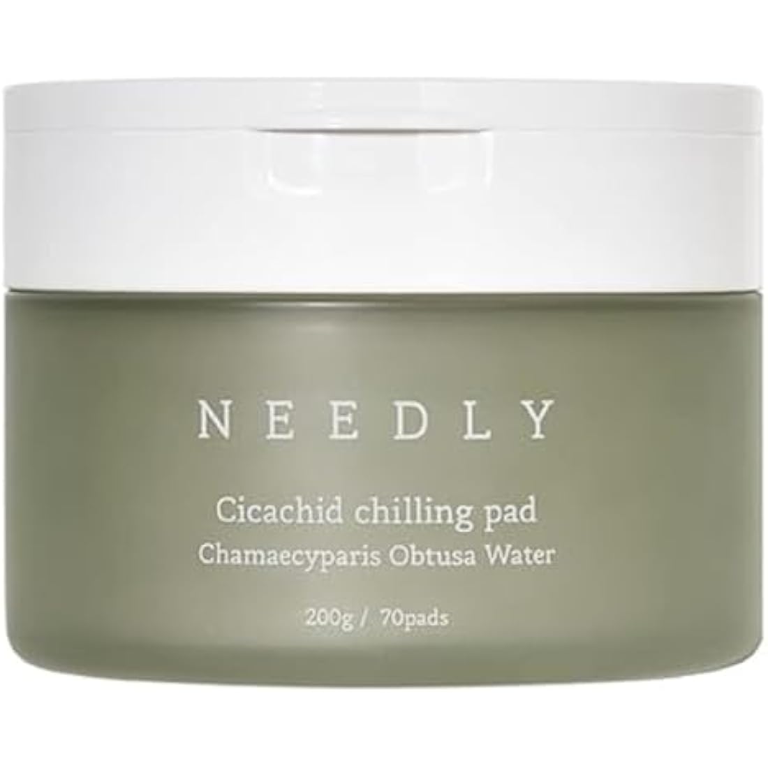 Needly Cicachid Chilling Toner Pad – Vegan Soothing & Cooling Cotton Pad