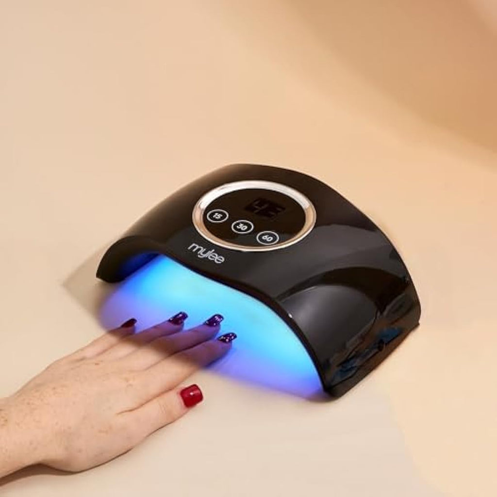 Mylee Petite LED Nail Lamp – Portable Gel Polish Dryer with Timer
