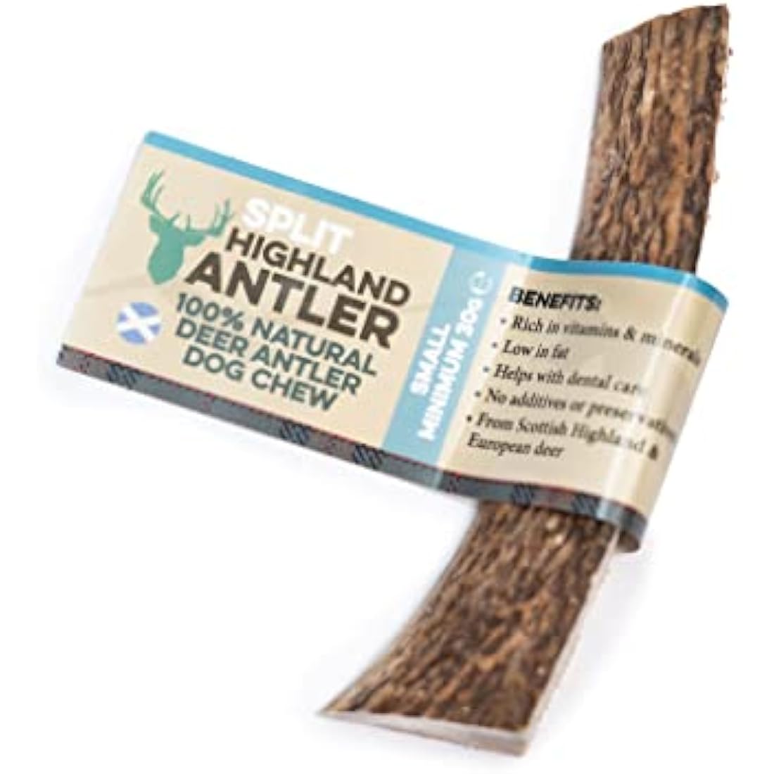 Jolof Store Natural Split Antler Dog Chew – Hypoallergenic (Small)
