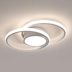 Jolof Store LED Ceiling Light – 42W Modern Round Flush Mount Lamp, 4500K