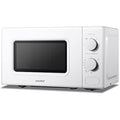 COMFEE' 700W 20L Compact Microwave Oven | Quick Defrost - White