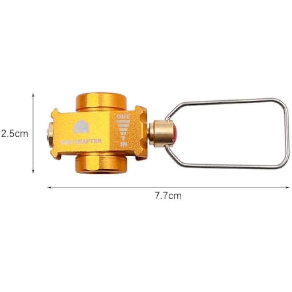 Jolof Store Camping Gas Saver – Butane Cartridge Refill Adapter Valve