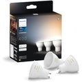 Philips Hue GU10 Smart Spotlight 3-Pack – White Ambiance LED Bulbs