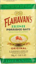 Flahavan's Irish Porridge Oats – Healthy Rolled Oats (500g) - Pack of 6