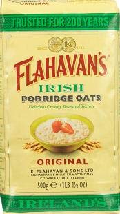 Flahavan's Irish Porridge Oats – Healthy Rolled Oats (500g) - Pack of 6
