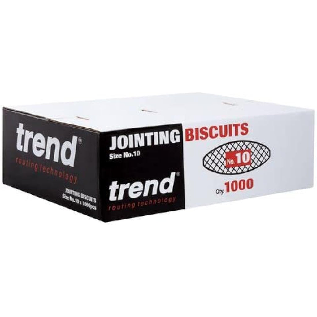 Trend No. 10 Beechwood Joining Biscuits for Woodworking - 1000 Pack