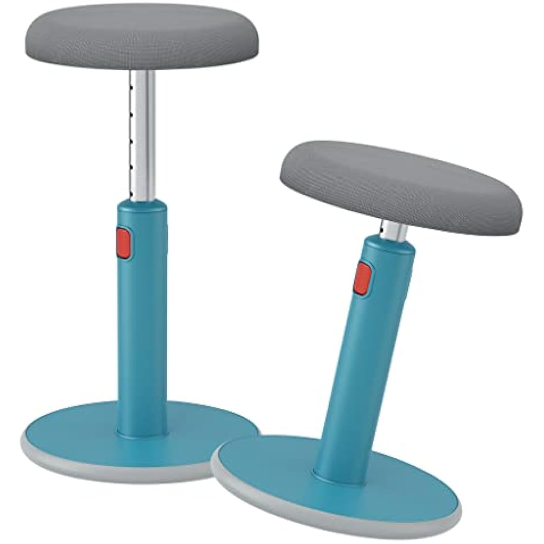 Leitz Ergo Cosy Active Sit Stand Stool - Height Adjustable Calm Blue