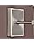 Yosoan Lighting | Modern Linen Shade Wall Sconce - Brushed (Set of 2)
