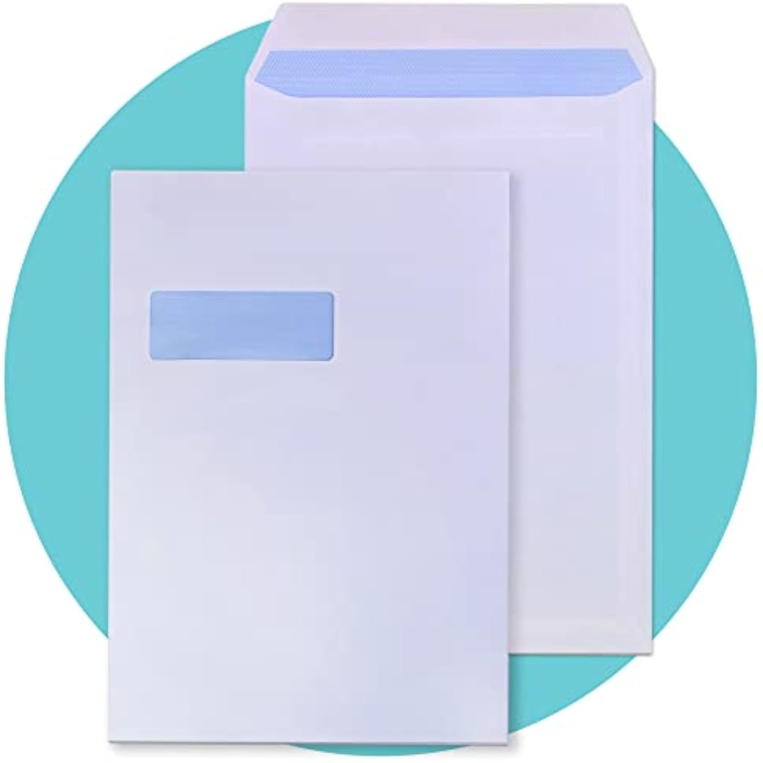 Triplast C4 White Window Security Envelopes – Self Seal 90gsm (50 Pack)