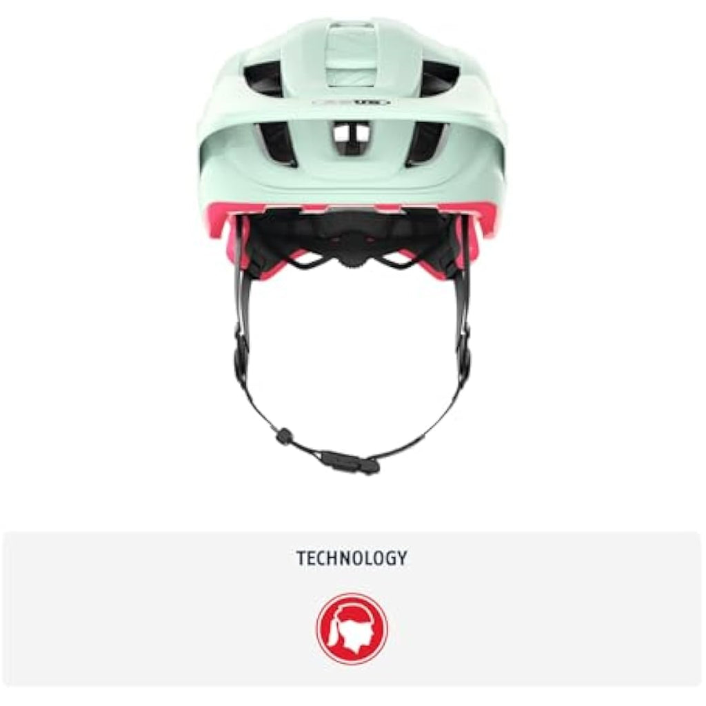 ABUS CliffHanger MTB Helmet – Vented Trail Bike Helmet with Fidlock