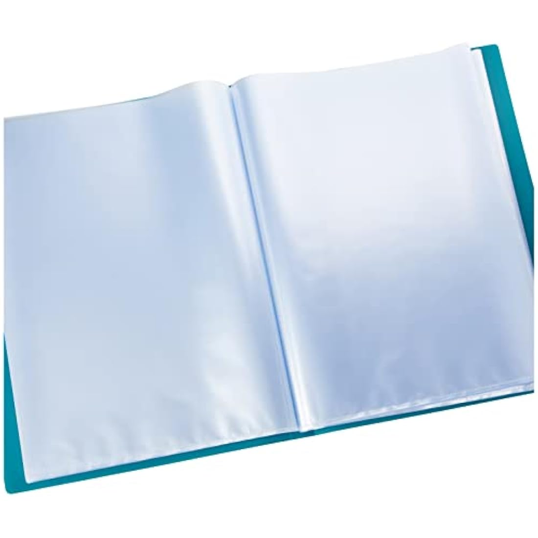 Exacompta A4 Display Book – 100 Pockets 200 Views – Green Polypropylene