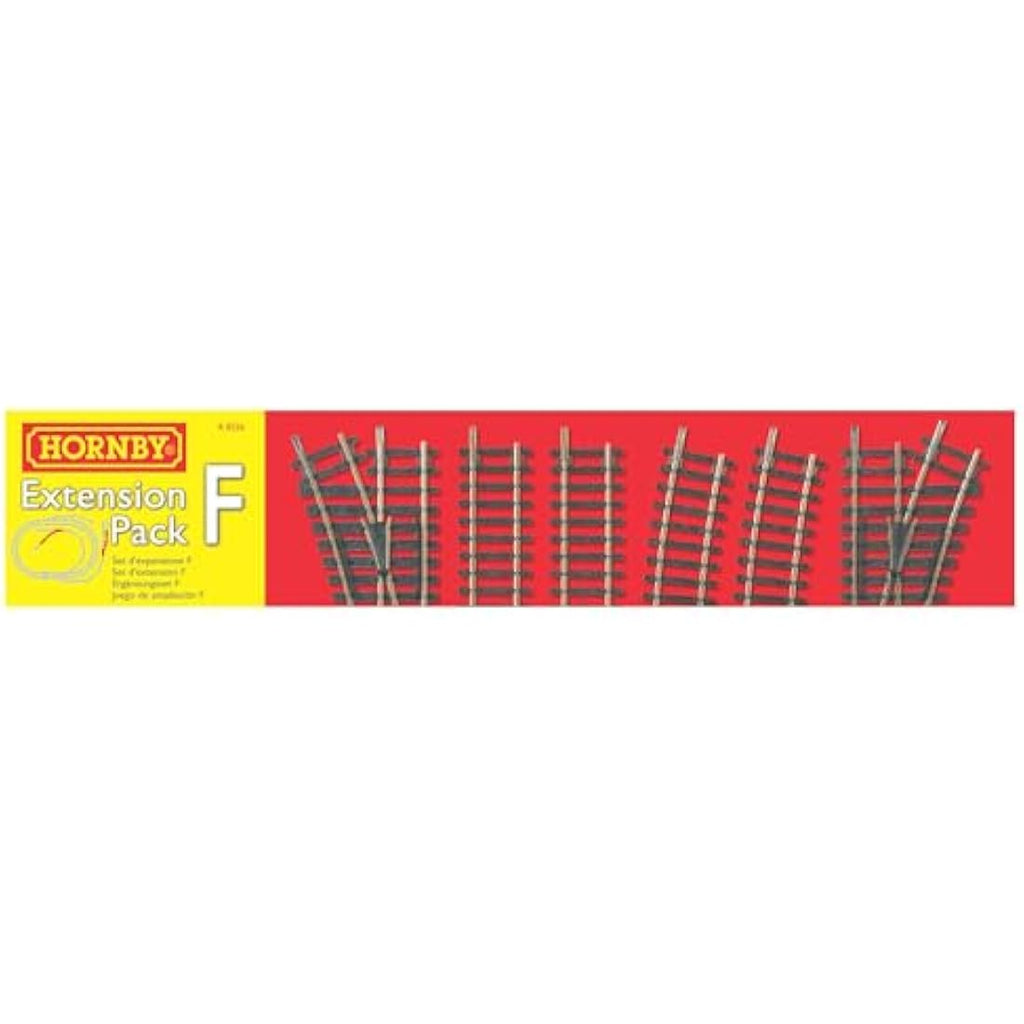 Hornby R8226 OO Gauge Track Extension Pack F – Model Railway Layout Set