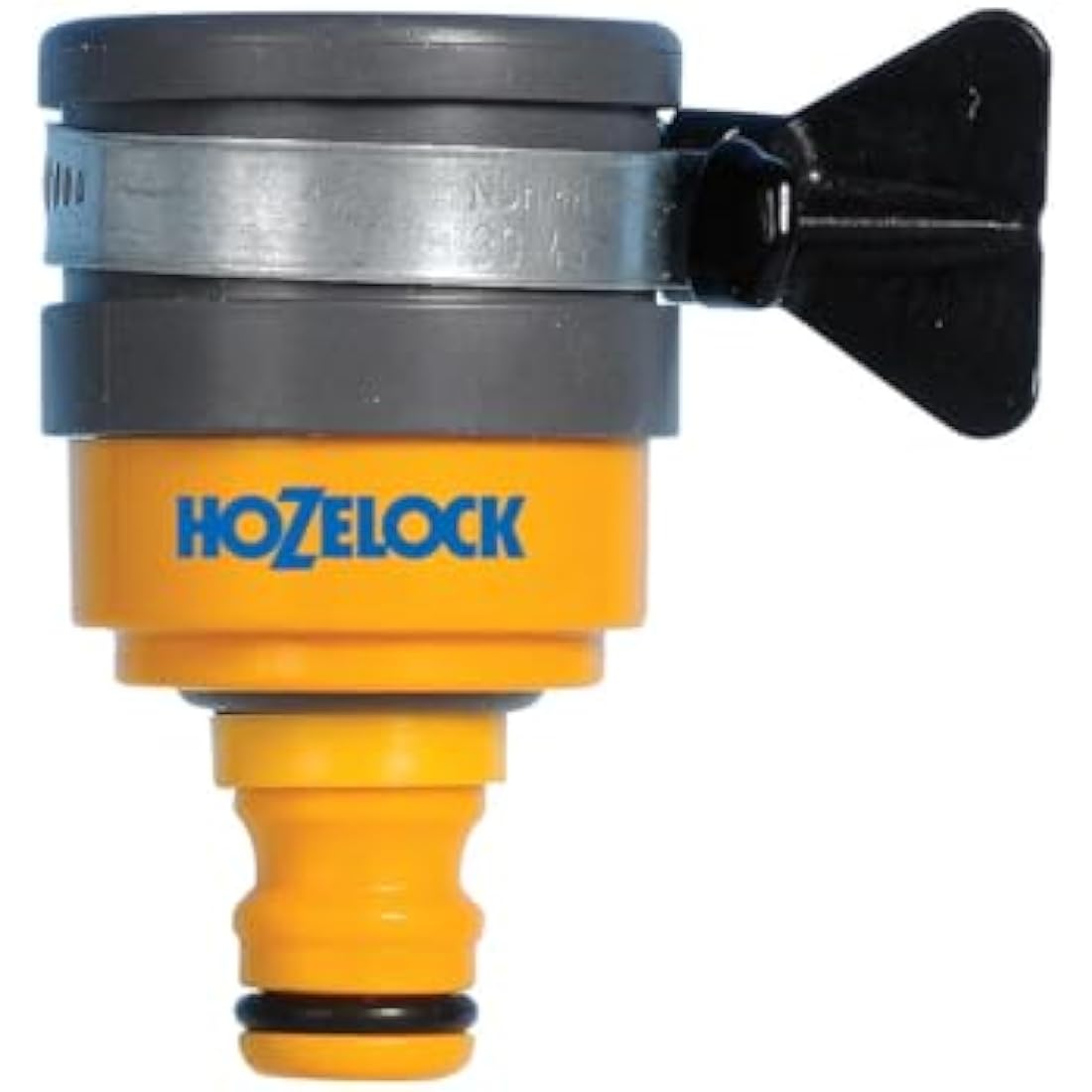 Hozelock Round Indoor Tap Connector | 20-24mm Threadless Kitchen Adapter