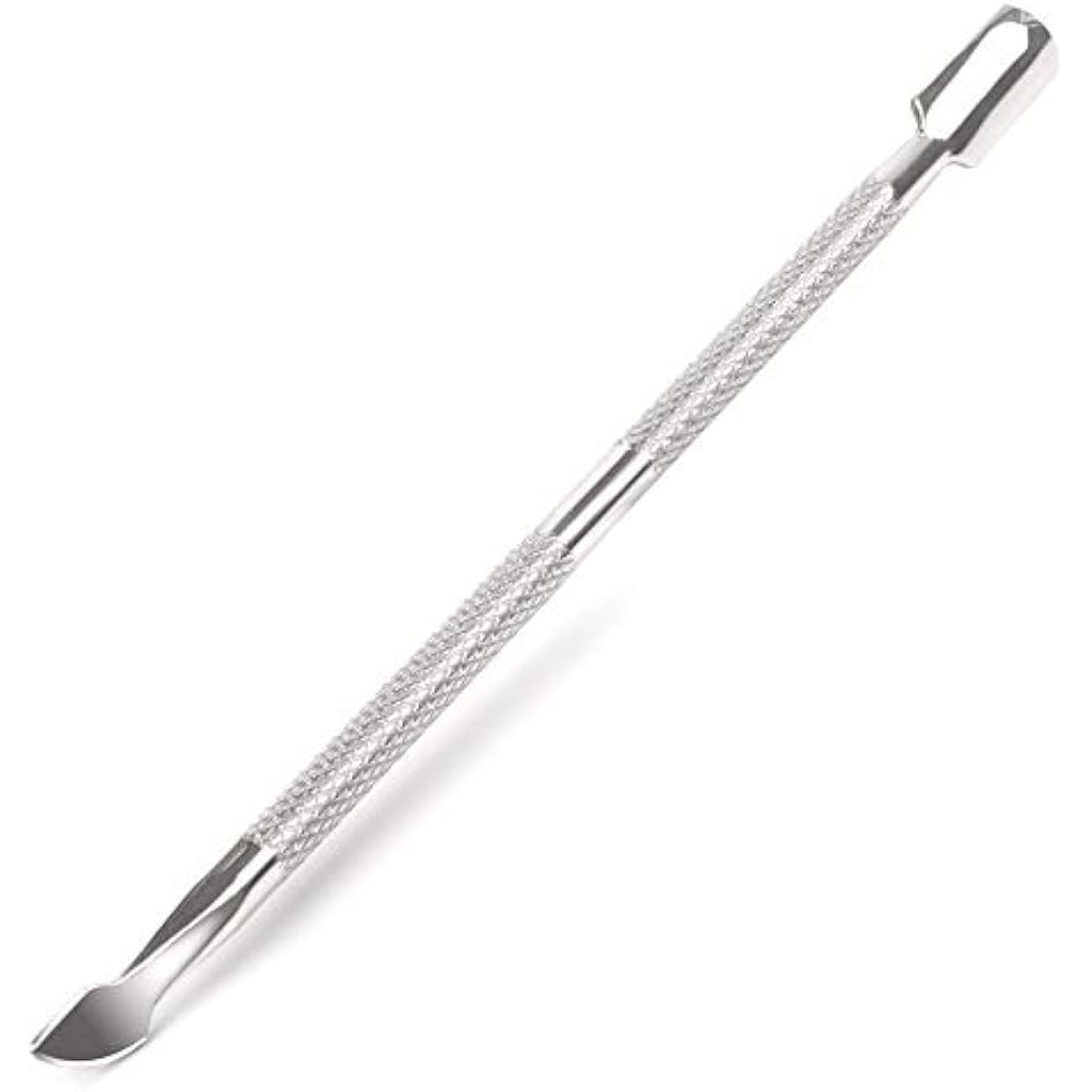 Armiz Stainless Steel Cuticle Pusher | Dual Head Gel Nail Scraper Tool