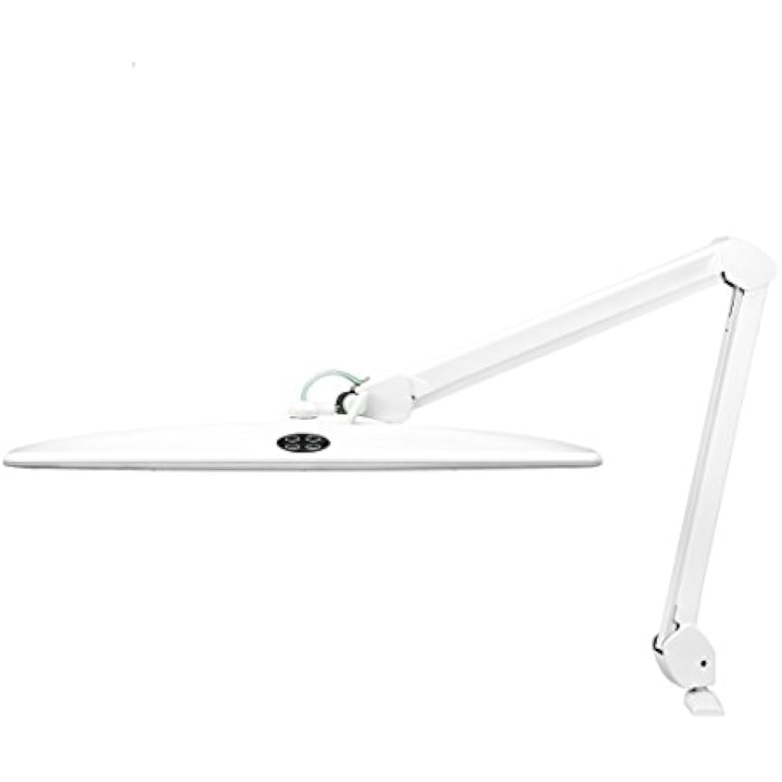 Lightcraft LED Task Lamp with Dimmer Switch – White Professional Desk Light