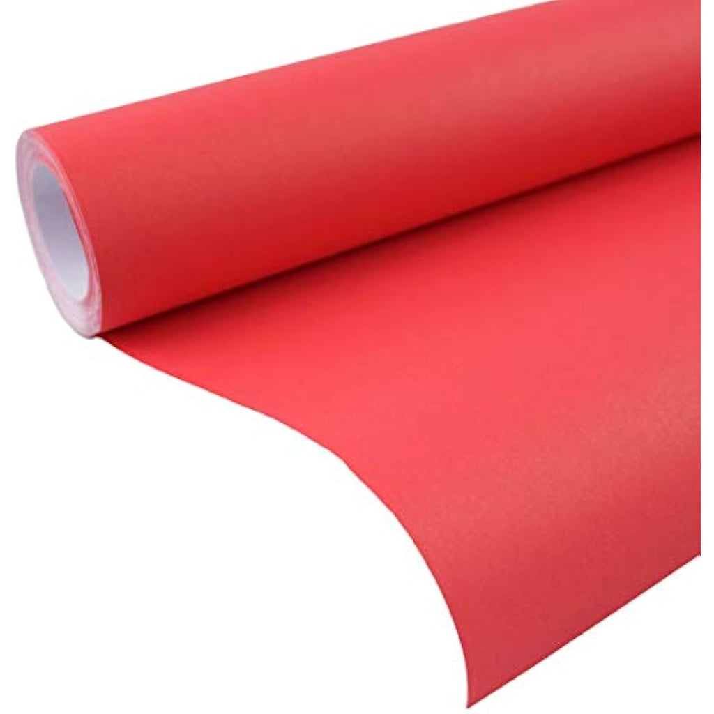 House of Card & Paper Poster Roll – Coral Red Craft Paper, 76cm x 10m