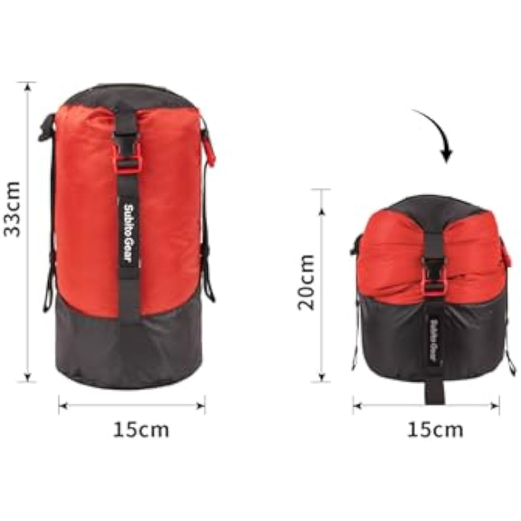70D Nylon Compression Stuff Sack for Camping & Hiking