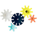 Boon Cogs Suction Bath Toy - 5pc Water Play Building Set for Toddlers