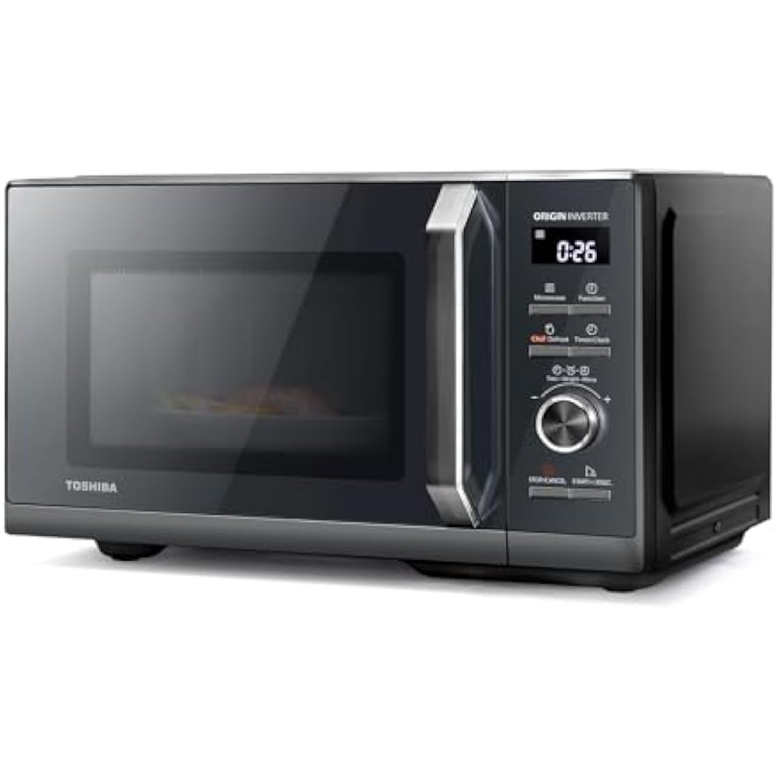 Toshiba 25L Origin Inverter Microwave Oven – 900W Morandi Grey