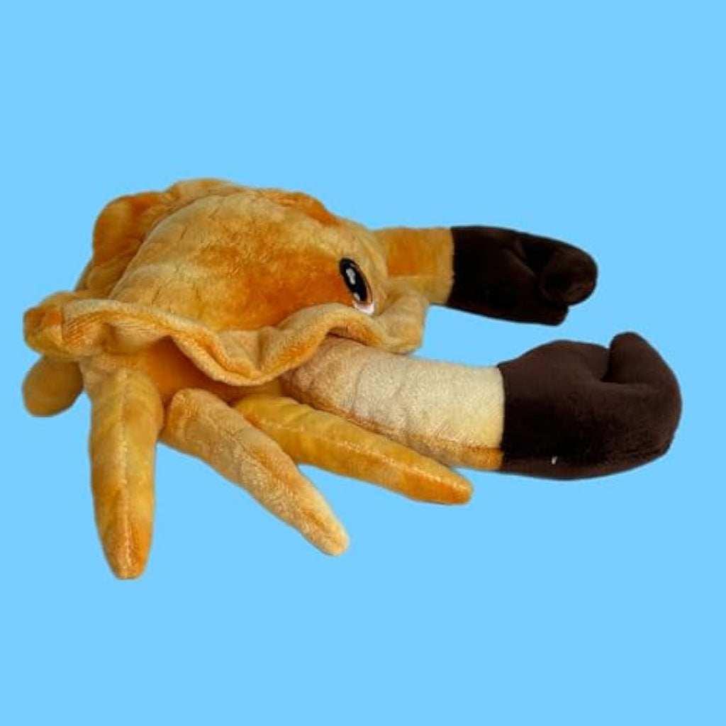 Deluxe Paws Recycled Plush Crab – 25cm Eco-Friendly Sea Life Toy